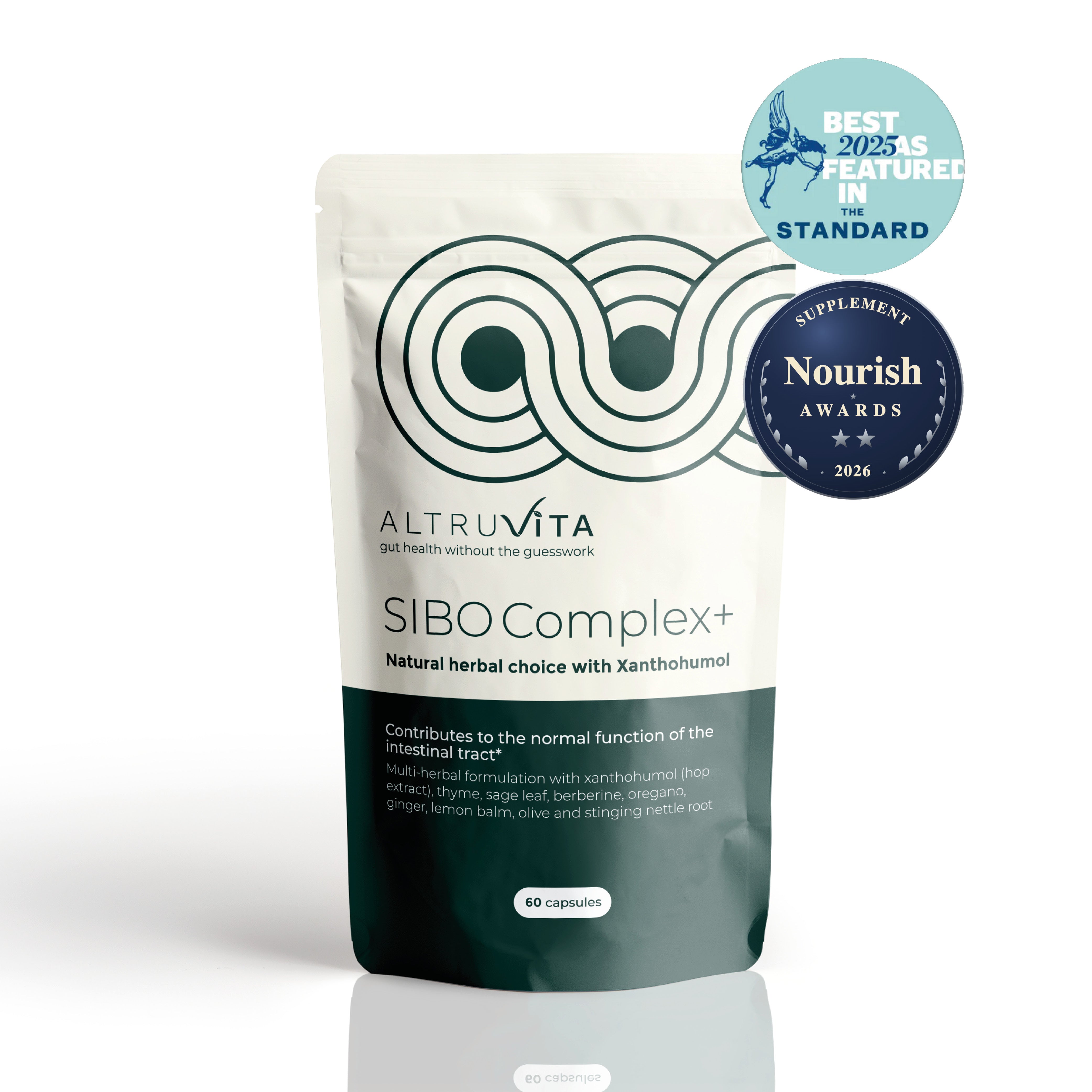 SIBO Complex+, Herbal Antimicrobial SIBO Supplement – AltruVita