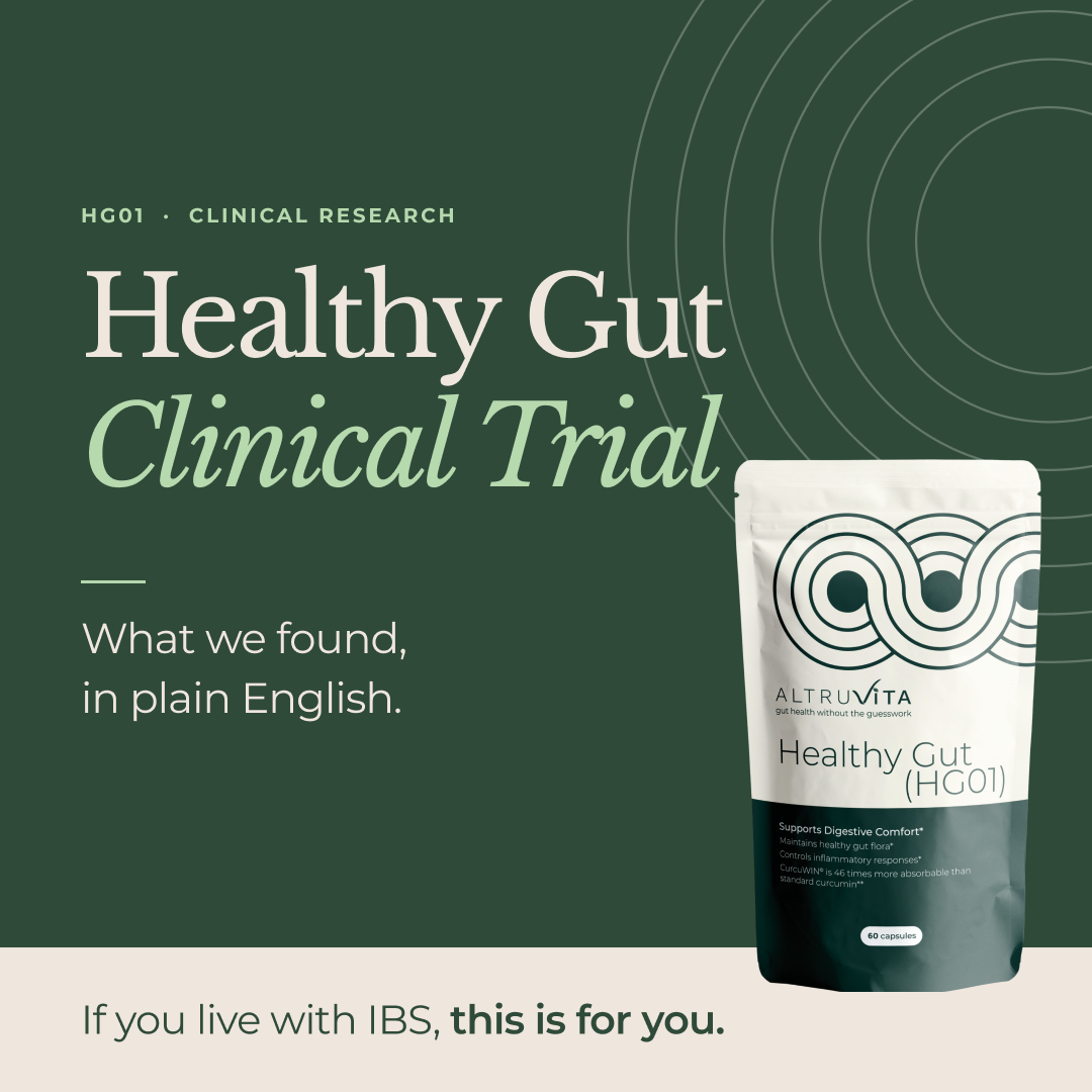 Healthy Gut Clinical Trial. What we found, in plain English.